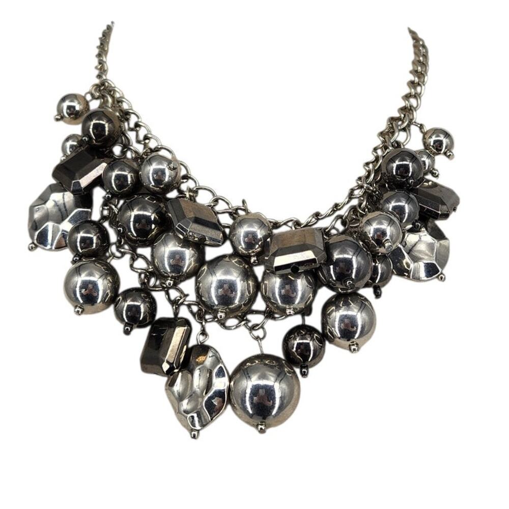 Silver Statement Necklace